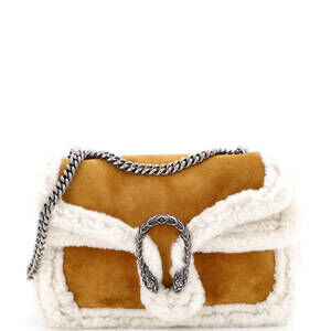 Gucci Dionysus Bag Suede With Shearling #223685G18B